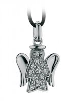 Pendant Roberto Giannotti Woman Angeli in Gold Diamante PZ570 - PZ570